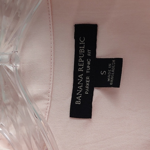 Banana Republic Pink Button Down Shirt S - Picture 2 of 4